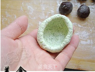 清明特色美食---青团的做法步骤:10