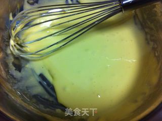 爸爸妈妈应该会爱的蛋糕——蓝莓抹茶的做法步骤:2
