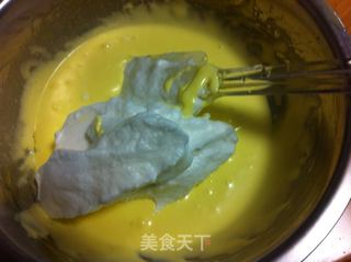 爸爸妈妈应该会爱的蛋糕——蓝莓抹茶的做法步骤:5