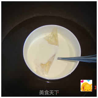 淡淡的，就很美丽-----椰奶紫薯布丁的做法步骤：7