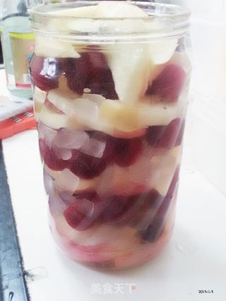 杨梅苹果醋的做法步骤:4