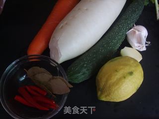 餐前开胃小菜——广东泡菜的做法步骤：1