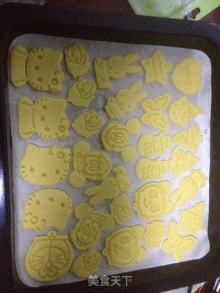 黄油动物饼干——送给小朋友的生日礼物的做法步骤:8