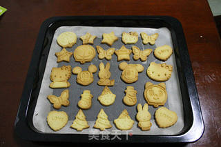 黄油动物饼干——送给小朋友的生日礼物的做法步骤:9