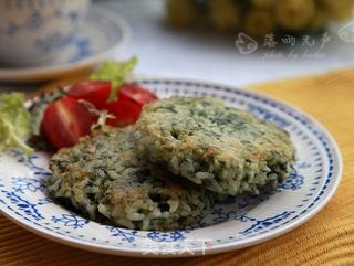 香煎海苔饭饼的做法步骤：8