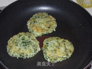 香煎海苔饭饼的做法步骤：7