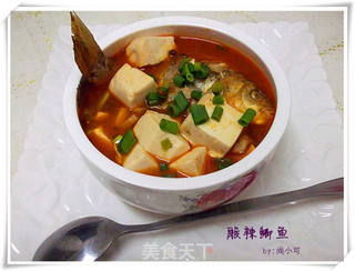 酸辣鲫鱼的做法步骤:12