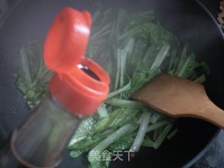 小白菜血肠砂锅的做法步骤:3