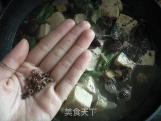 小白菜血肠砂锅的做法步骤:9
