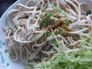 温拌黄瓜豆腐丝的做法步骤:5