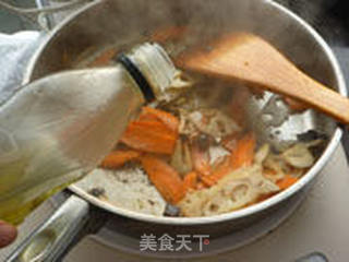 鼓香藕片的做法步骤:5