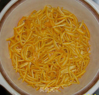 糖渍橙皮的做法步骤:3