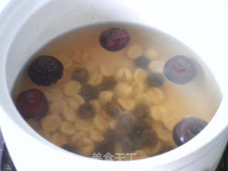 红枣桂圆木瓜汤的做法步骤:5