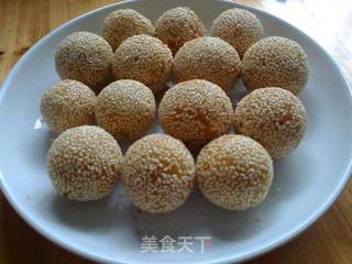 麻球的做法步骤:9