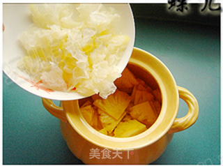 红枣芸豆菠萝银耳汤【豫生园若羌枣试用报告1】的做法步骤:7