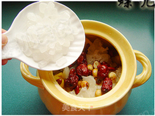 红枣芸豆菠萝银耳汤【豫生园若羌枣试用报告1】的做法步骤:11