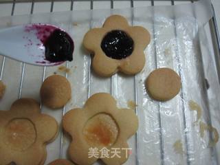 蓝莓果酱饼干的做法步骤:9