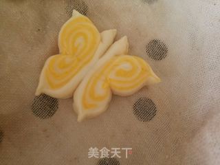 花样馒头---彩色蝴蝶的做法步骤：10