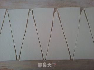 酥皮羊角包的做法步骤:5