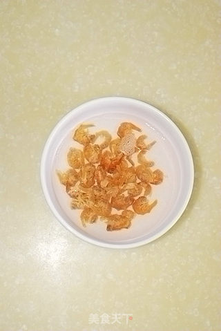 菠菜虾米拌粉丝的做法步骤：4