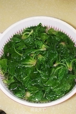 菠菜虾米拌粉丝的做法步骤:8