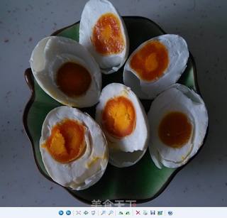 简单版自制红心咸鸡蛋的做法步骤：6