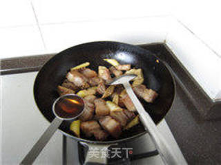 鲜笋红烧肉的做法步骤:10