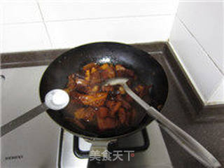 鲜笋红烧肉的做法步骤:17