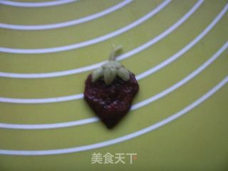 丑丑的小草莓饼干的做法步骤:8