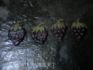 丑丑的小草莓饼干的做法步骤:10