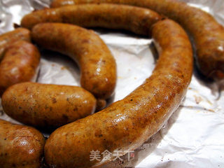 自制香肠的做法步骤:11