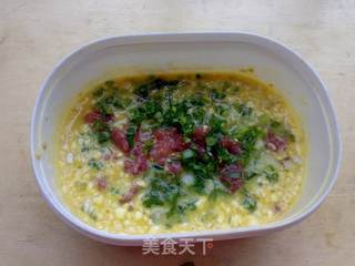 燕麦牛肉煎蛋的做法步骤:5