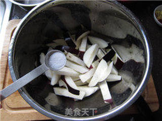 茄子豆角的做法步骤:3