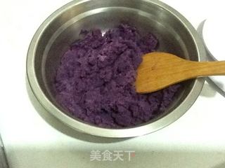紫薯小饼的做法步骤:3