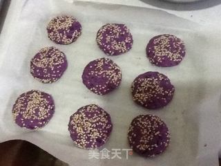 紫薯小饼的做法步骤:9
