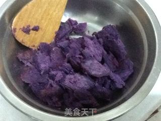 紫薯小饼的做法步骤:2