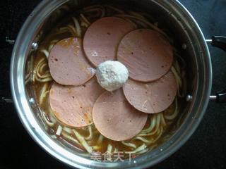 香辣牛肉面小火锅的做法步骤:8
