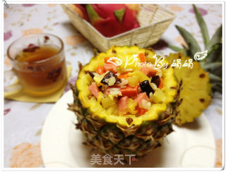 酸甜爽口的菠萝饭的做法步骤:6