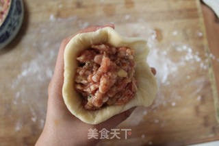 榨菜鲜肉月饼(植物油版)的做法步骤:17