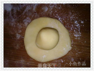 小鱼牌老婆饼的做法步骤:14