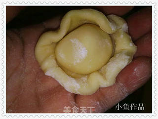 小鱼牌老婆饼的做法步骤:15