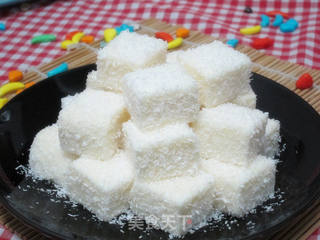顺滑软糯の【鲜奶雪花糕】的做法步骤:10