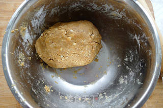 红糖杏仁饼干的做法步骤:7