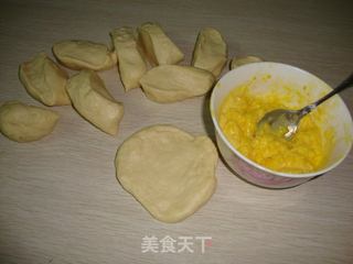 美美奶黄包的做法步骤：2