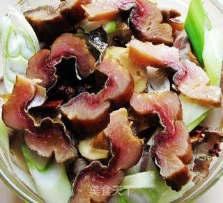 辣丝丝腊鱼腊肉的做法步骤:6