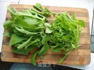 腐乳炒萝卜苗的做法步骤：2