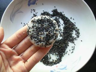 山药红豆双麻饼的做法步骤：9