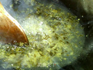 酸菜玉米羹的做法步骤:7