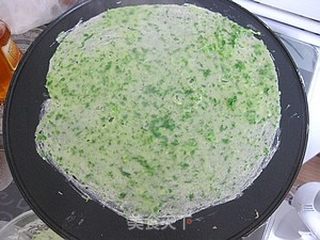 芹香煎饼卷的做法步骤:7
