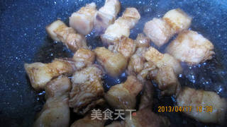 五花肉烧春笋的做法步骤:8